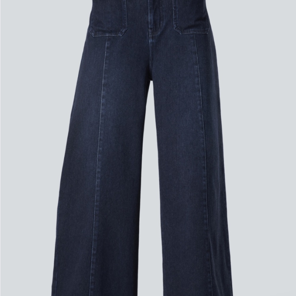 HALARA Dark Indigo Wide-Leg Jeans
